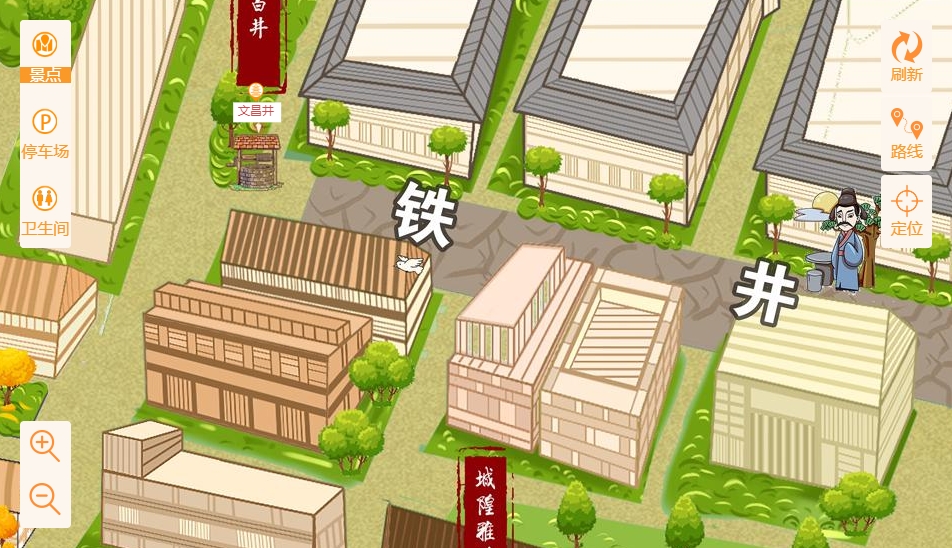 奎文智慧景区：手绘地图与语音导览的完美融合