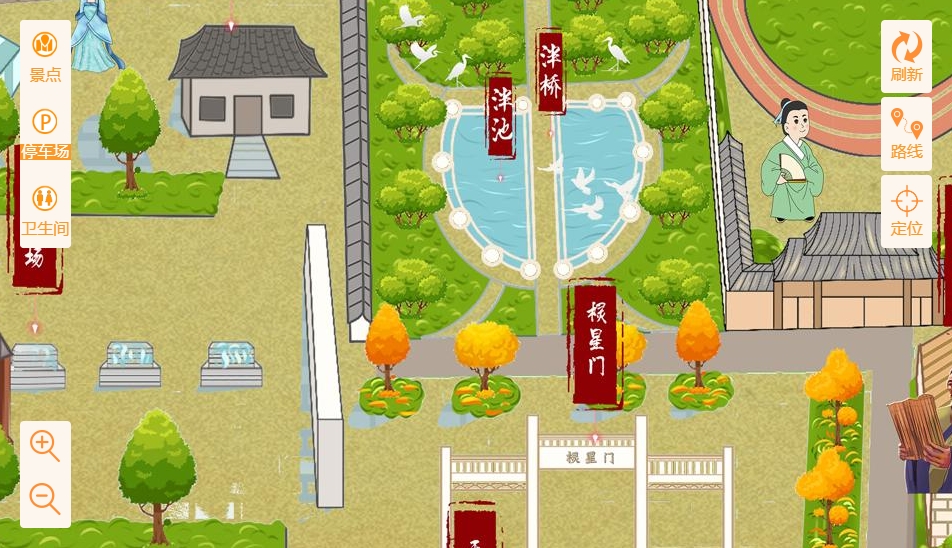 奎文手绘地图景区语音讲解导览系统：智慧景区建设的基石